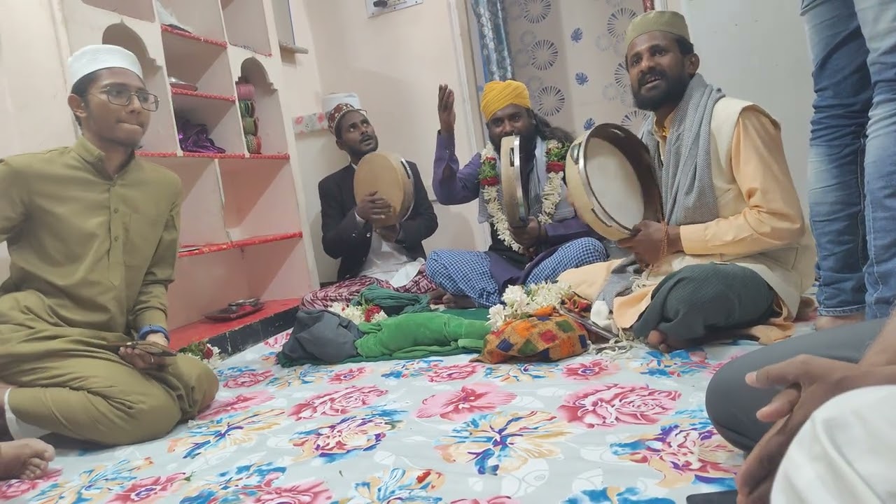 Jo Aashiqui rasul mein palake bichha rahe hain rahamat Baras Rahi Hai#rifai kalam #lal takiya 