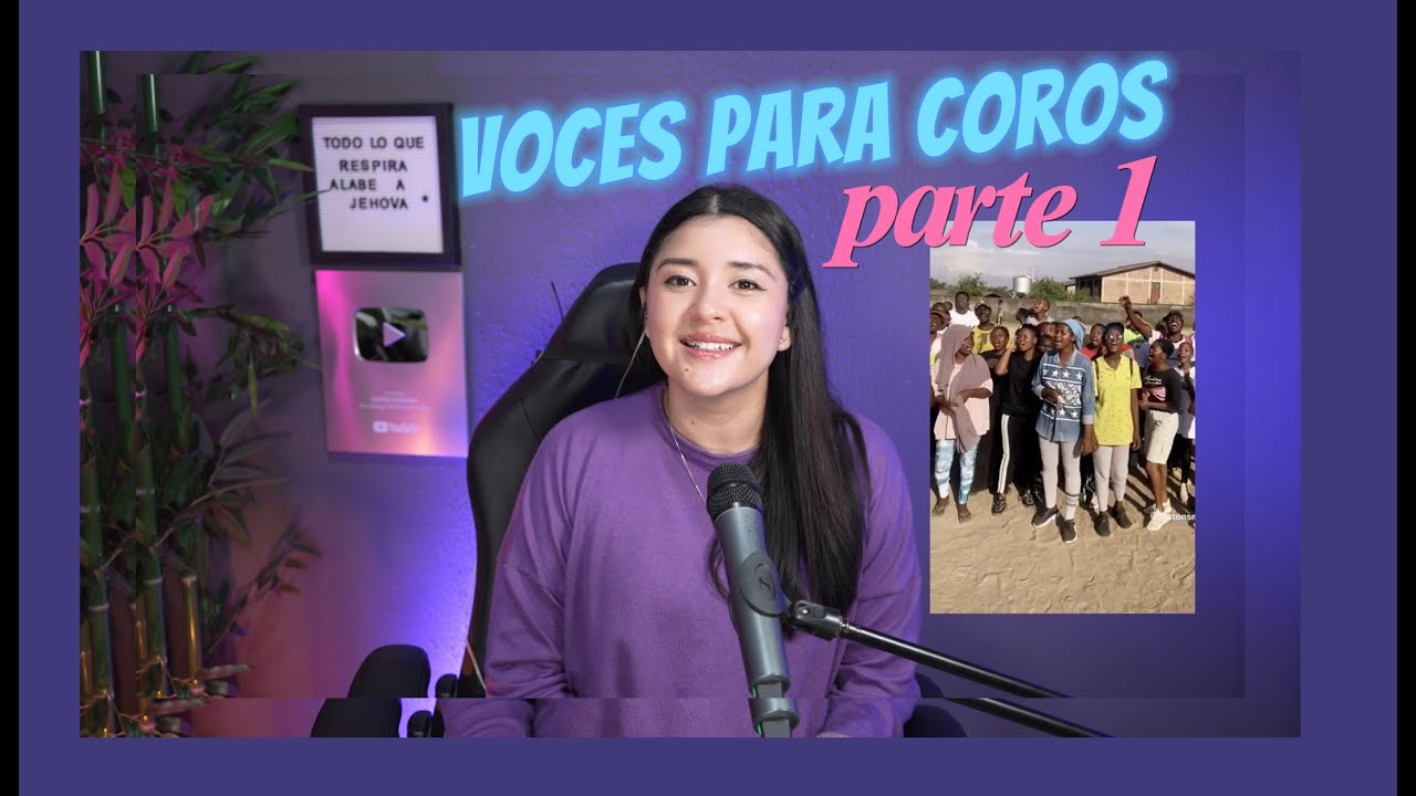 COMO HACER LAS VOCES DE CORO - PARTE 1 #segundavoz #coros #cantantescristianos #musicoscristianos