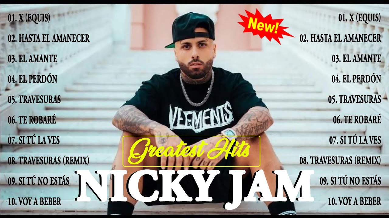 Top 10 canciones Nicky Jam – Reggaetón inolvidable con Hasta el Amanecer y Travesuras