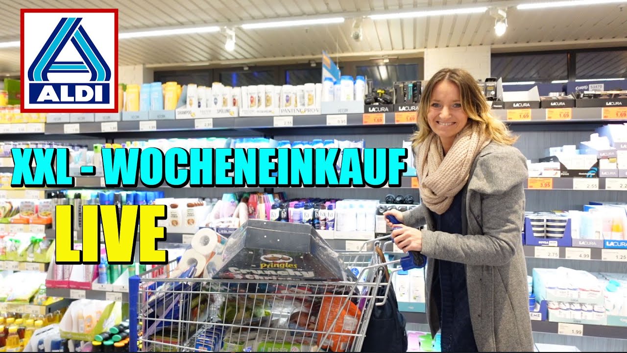 ALDI XXL-WOCHENEINKAUF VOM 10.11.21 (LIVE)  Vlog   🌸 marieland