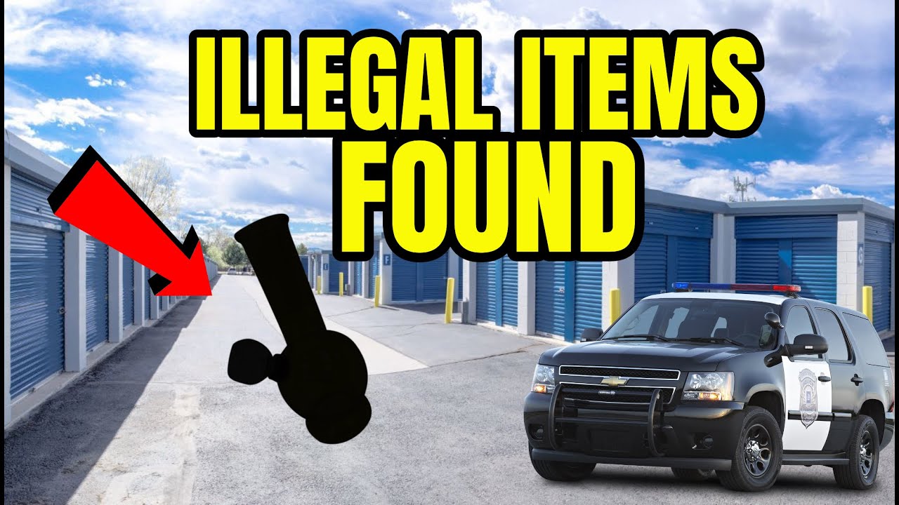 Illegal Drugs Found In Abandoned Storage Unit! 