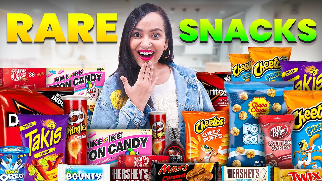 Trying RARE SNACKS & DRINKS from around the WORLD *WOW*