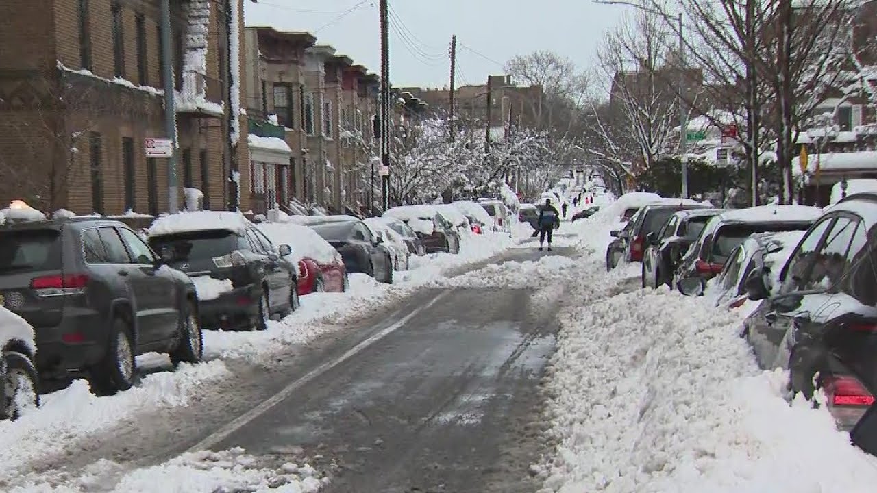 Digging out of the blizzard in Bay Ridge