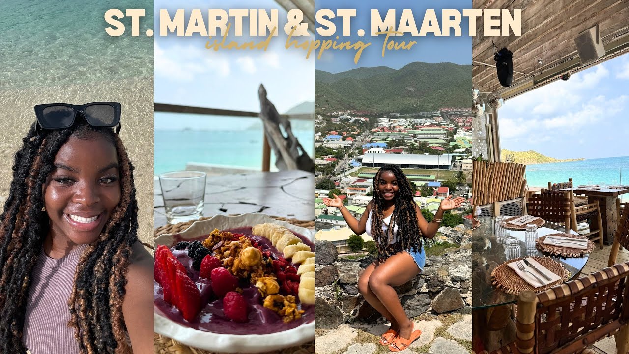 solo travel vlog | St. Martin & Sint Maarten ~ island hopping tour
