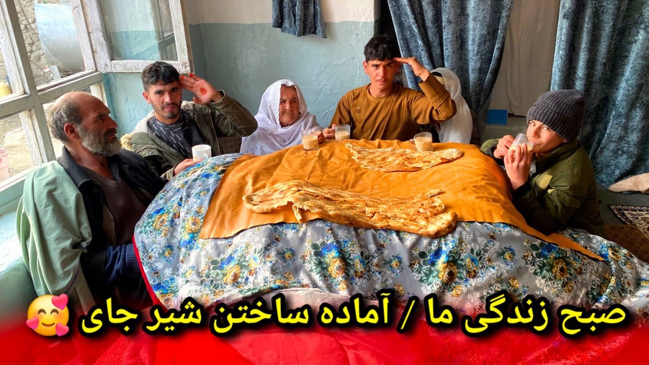 صبح زندگی ما / آماده ساختن شیر جای مزه دار. به مهمان جدید ما 🥰