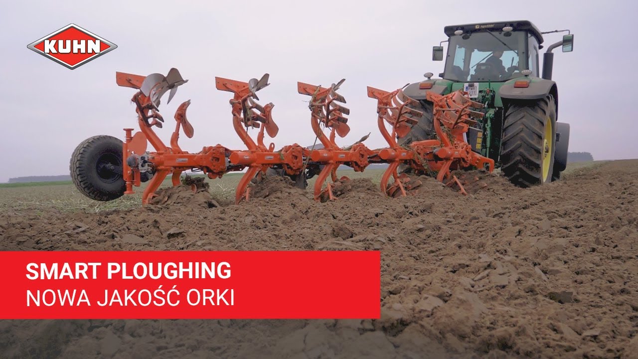Pług KUHN Vari-Mater L Smart Ploughing - nowa jakość orki