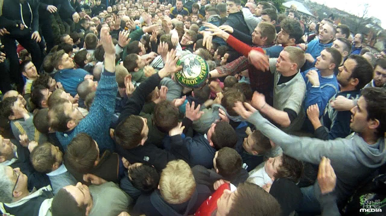Ashbourne Royal Shrovetide Football 2014 (GoPro)