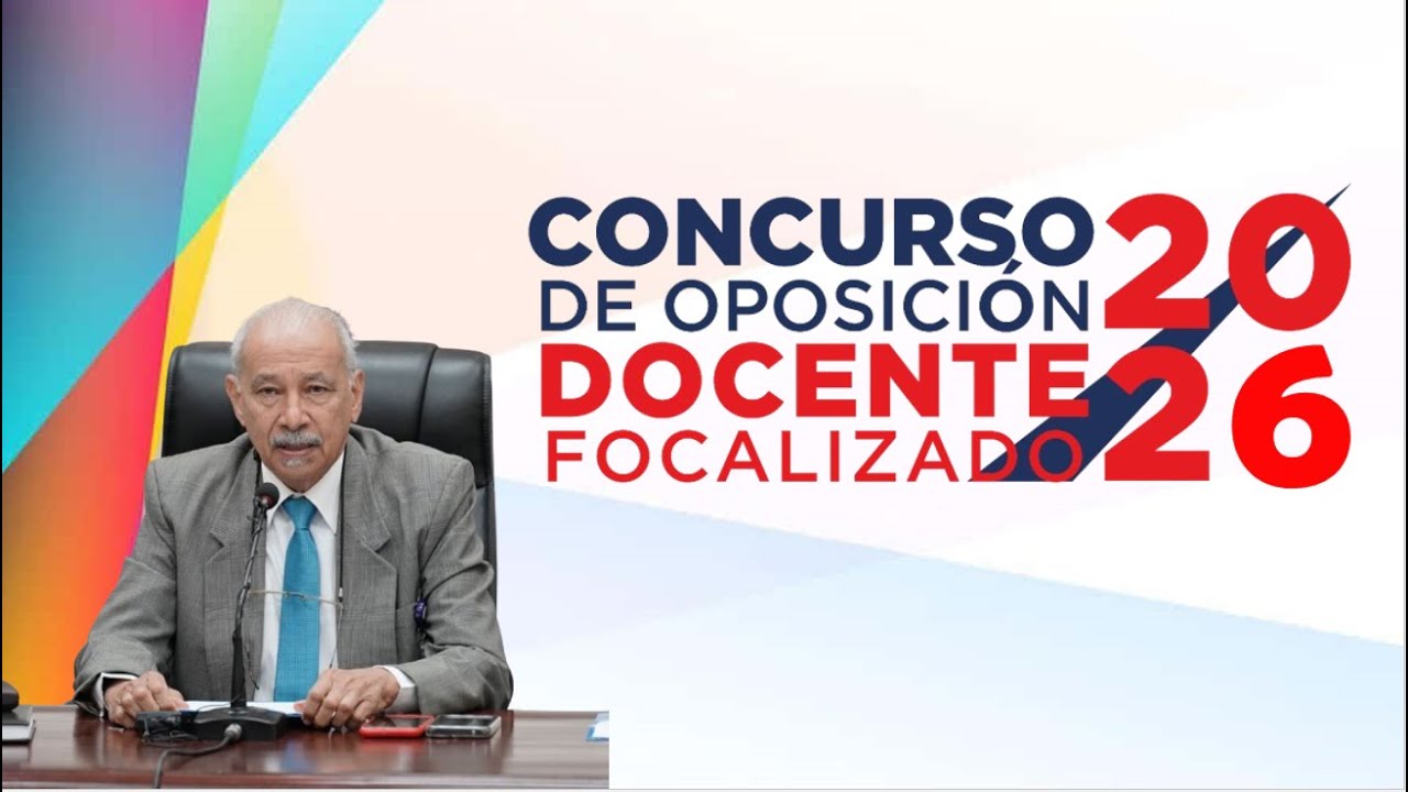 Oficial: Concurso para Docentes, Directores y T&eacute;cnicos en 2026