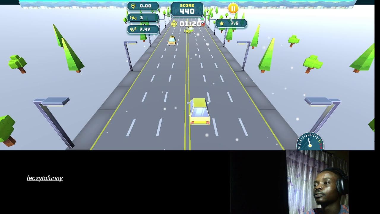 feozytofunny is live! day 1 playing professional racer