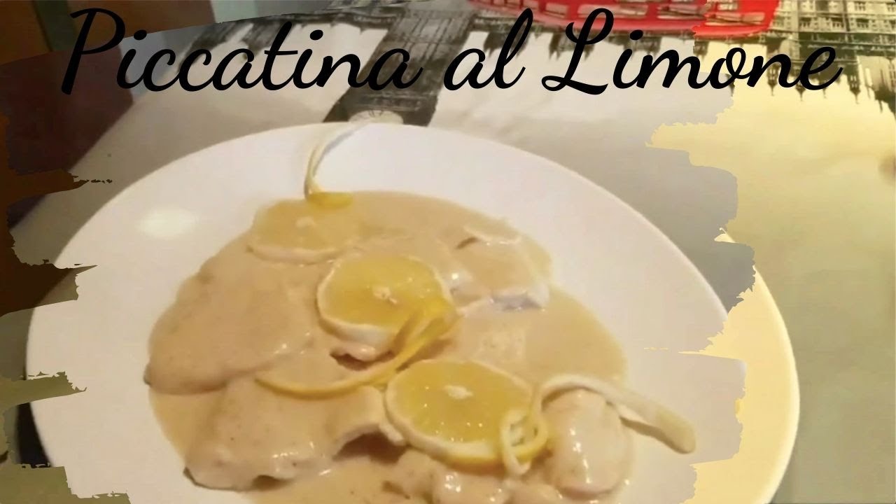 Piccatina al Limone (Secondo Piatto) - Ricetta Facile e Veloce
