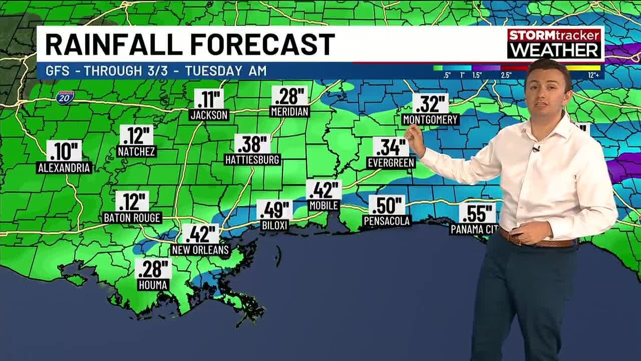 Cold start today, big warm-up midweek with late-week rain