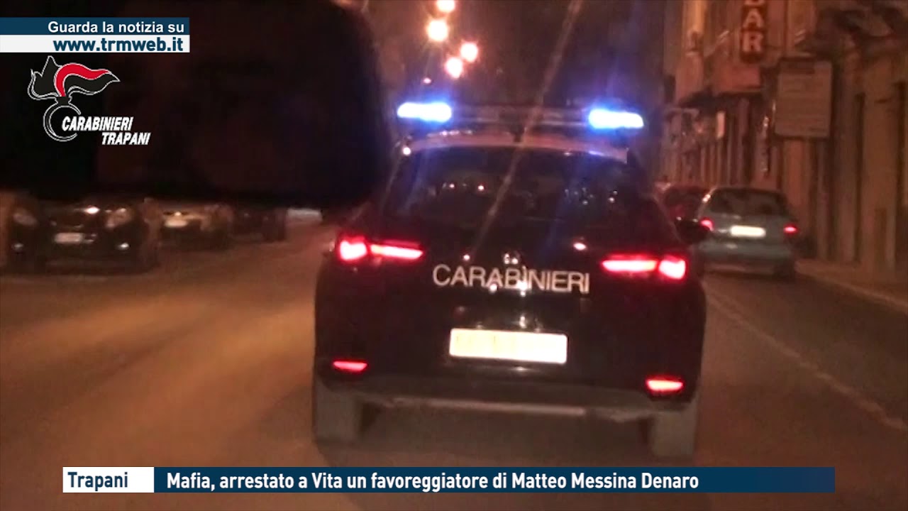 TRAPANI - MAFIA, ARRESTATO A VITA UN FAVOREGGIATORE DI MATTEO MESSINA DENARO