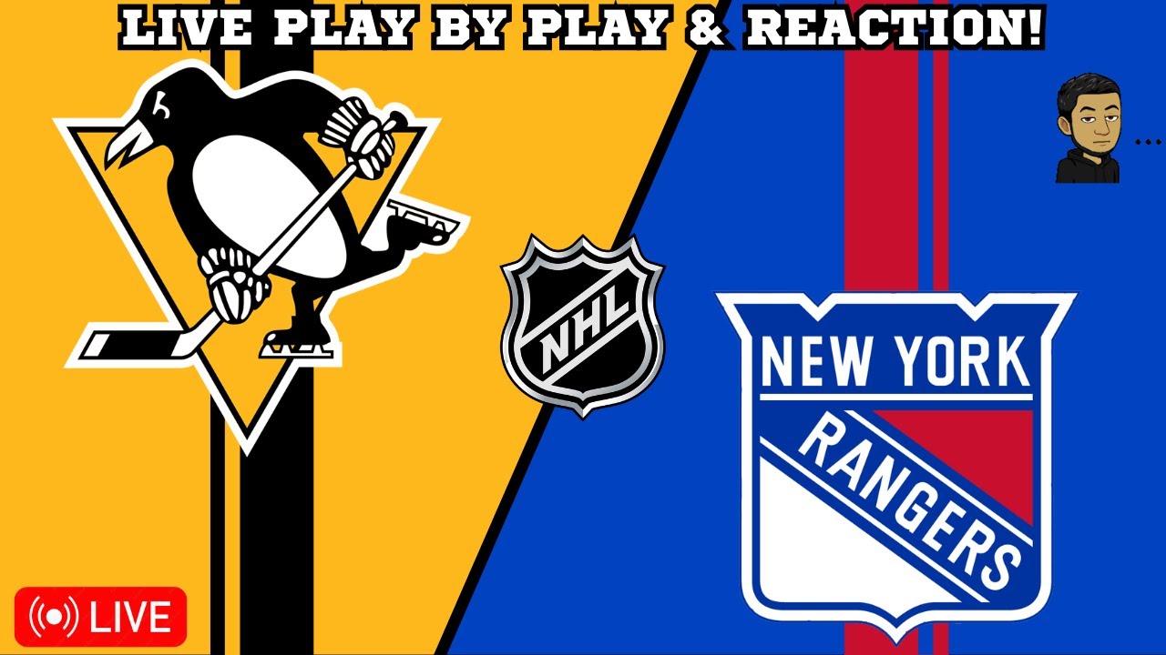 Pittsburgh Penguins vs New York Rangers | NHL Livestream Live Radio Broadcast (2/28/2026)