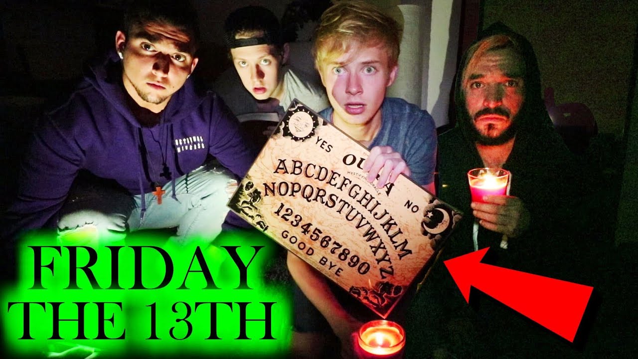 BREAKING ALL RULES OF THE OUIJA BOARD on FRIDAY THE 13TH // 3 AM CHALLENGE - reupload