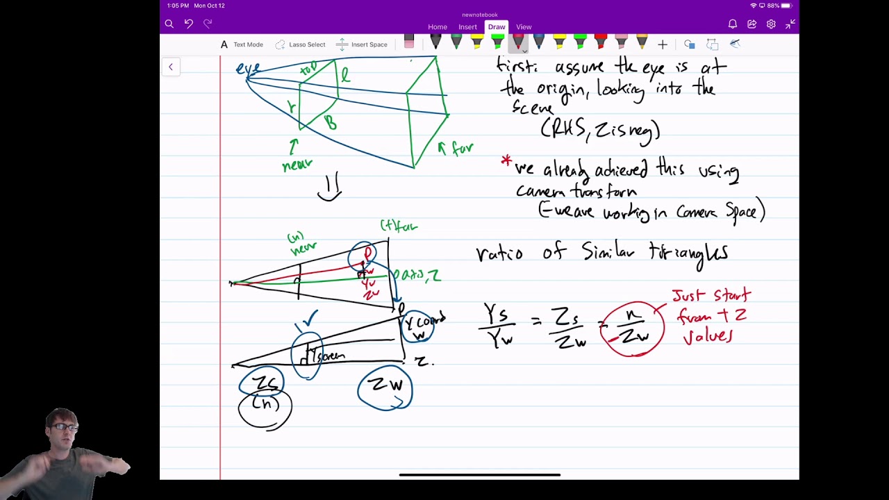 (Unit 5) 3D 5: Frustum Part 1, Perspective