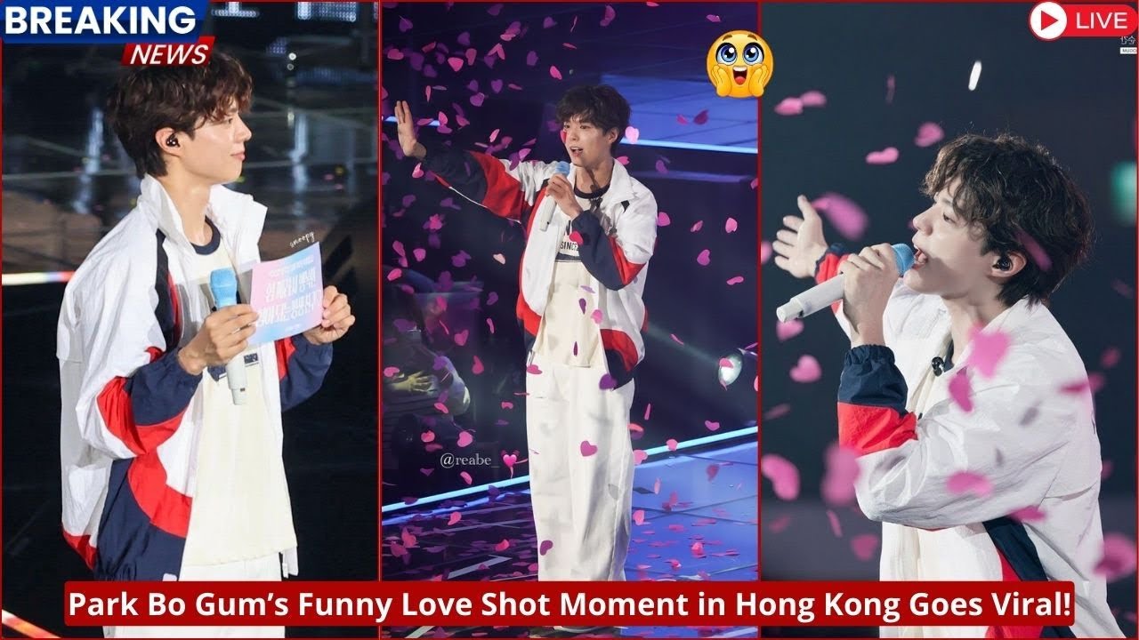 Park Bo Gum Fires Love Shot in Hong Kong No One Falls... The Shocking Result Has Fans in Stitches!