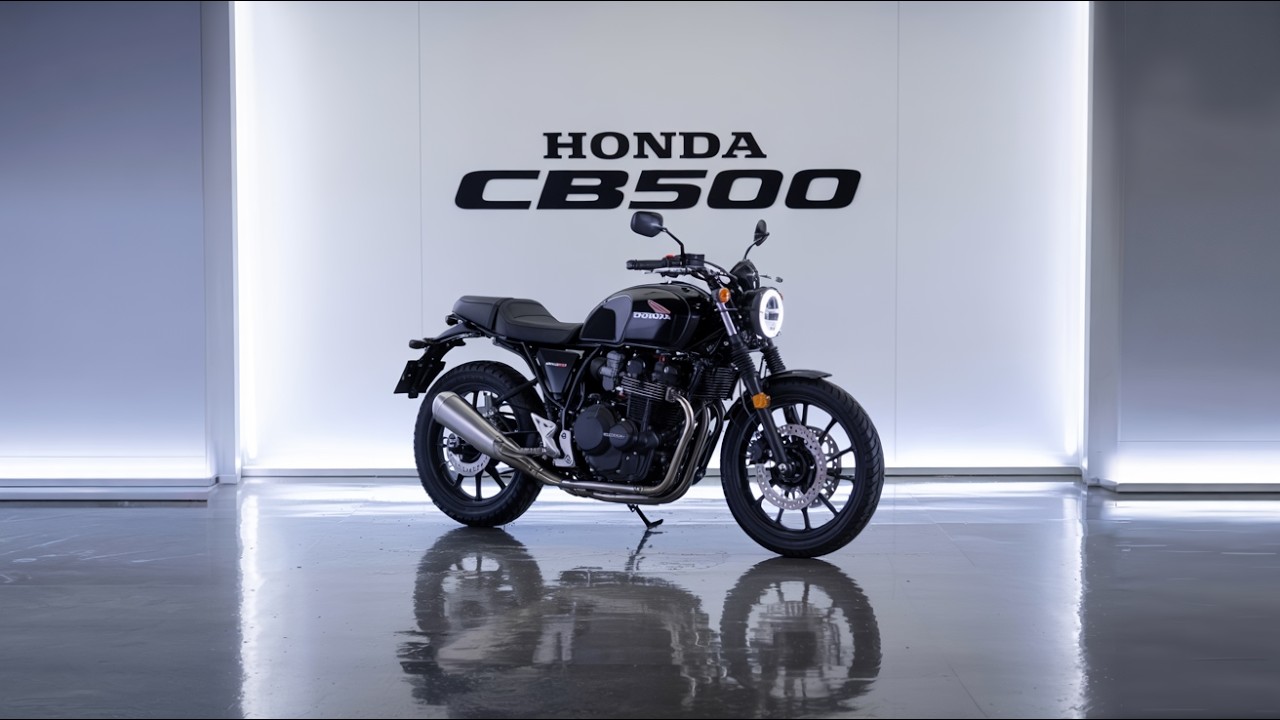 Наконец-то вышел Honda CB500 2026 года – стильный, мощный и готовый к эксплуатации!