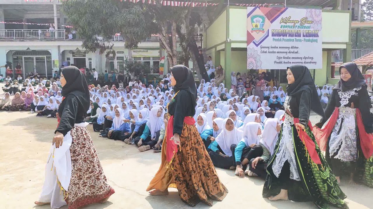 tari Nusantara kemerdekan Republik Indonesia, pondok pesantren turus pandeglang Banten