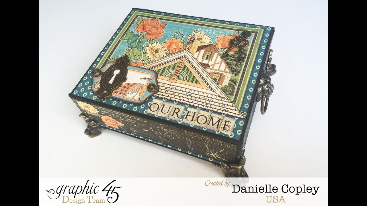 Artisan Style Boxed Mini Album with Stand