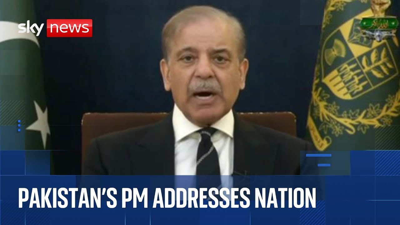 Pakistan's PM addresses nation after India missile attacks | Watch in full