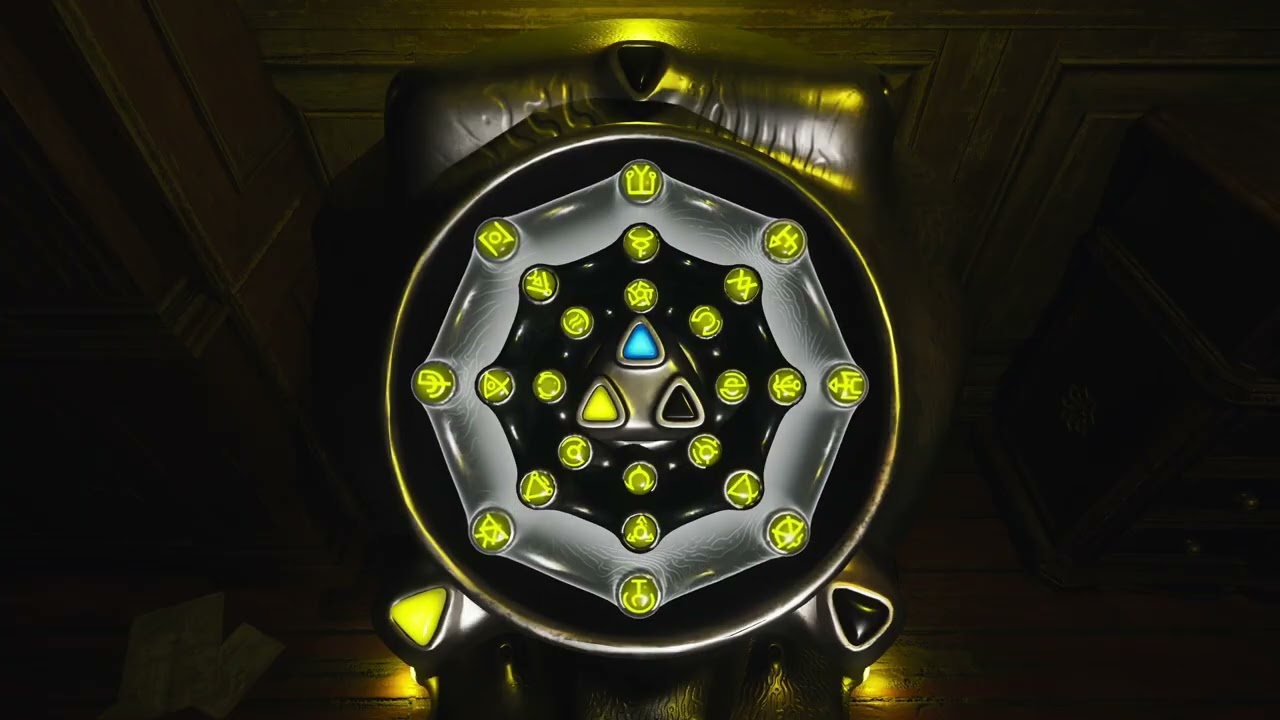 The Sinking City 2 - Chapter 3 Hospital: Charge The Prism: Priest Room Yellow Symbol Puzzle Solution