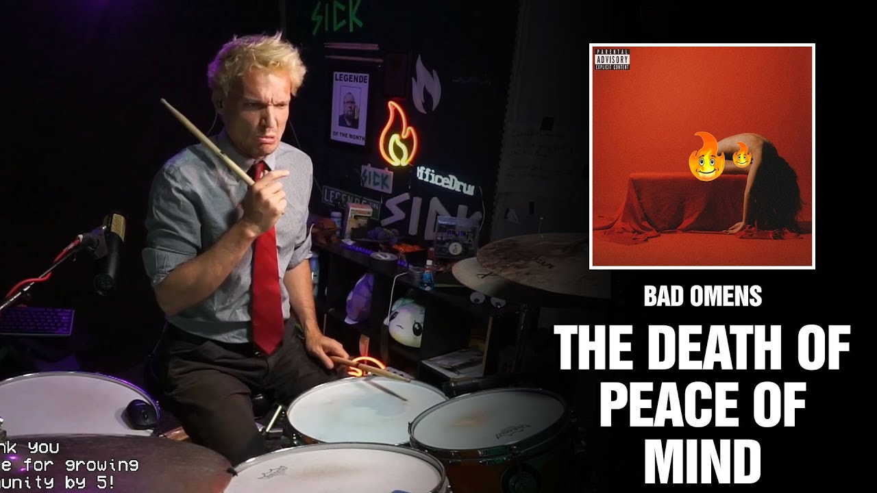 Bad Omens - THE DEATH OF PEACE OF MIND | Drum Cover [Blind Playthrough]