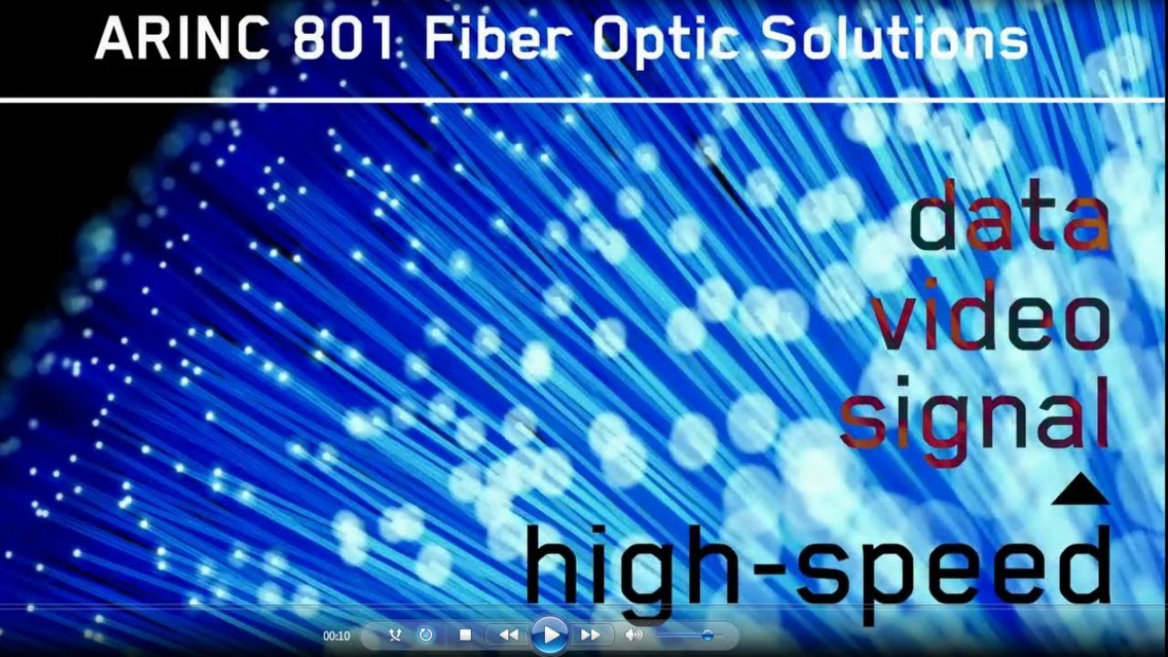 ITT Cannon ARINC 801 Fiber Optics for Commercial Aerospace