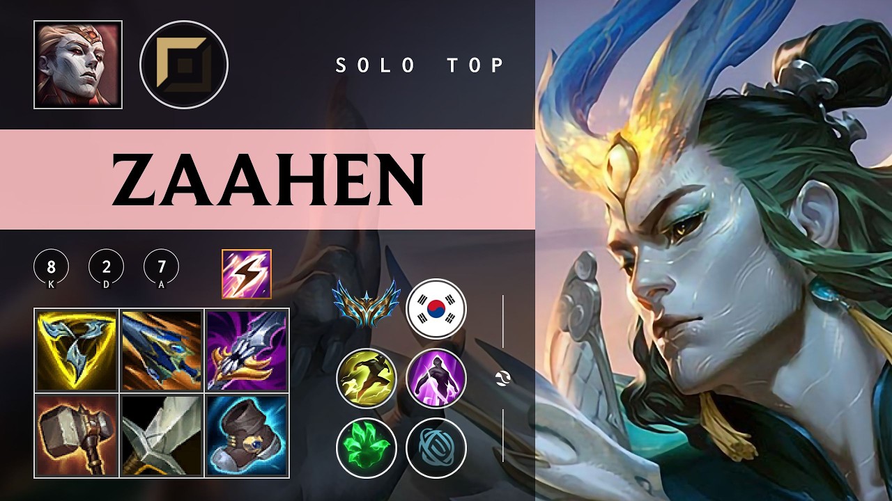 Zaahen Top vs Malzahar - KR Challenger Patch 26.05