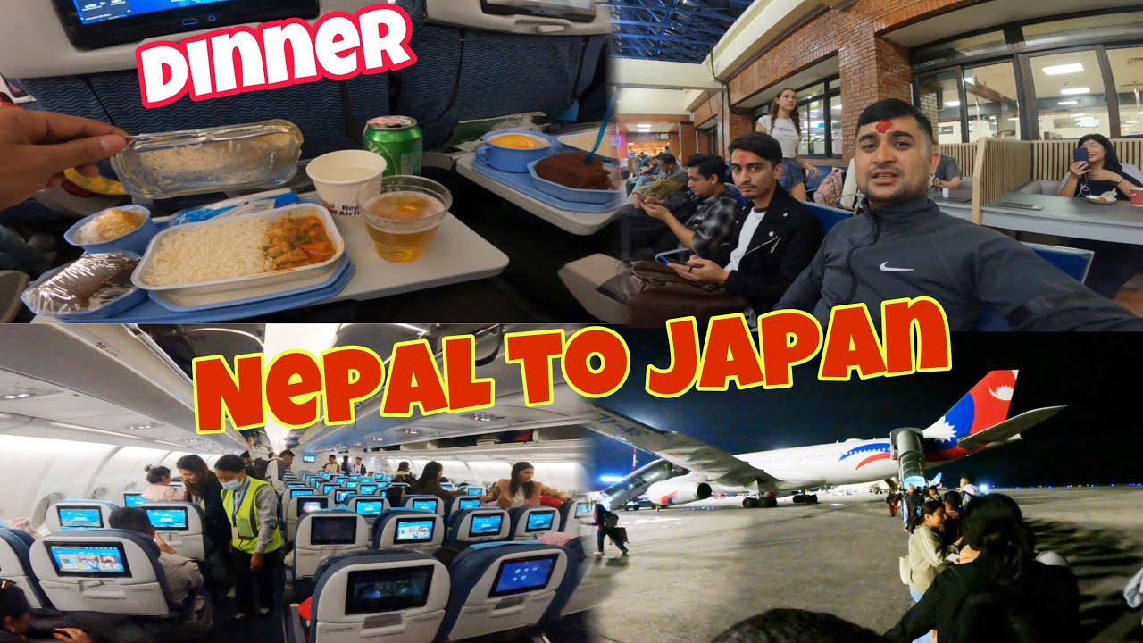 Traval From Kathmandu To Tokyo Direct flight || Nepal Airlines || 8 घन्टा लगातार यात्राको अनुभव