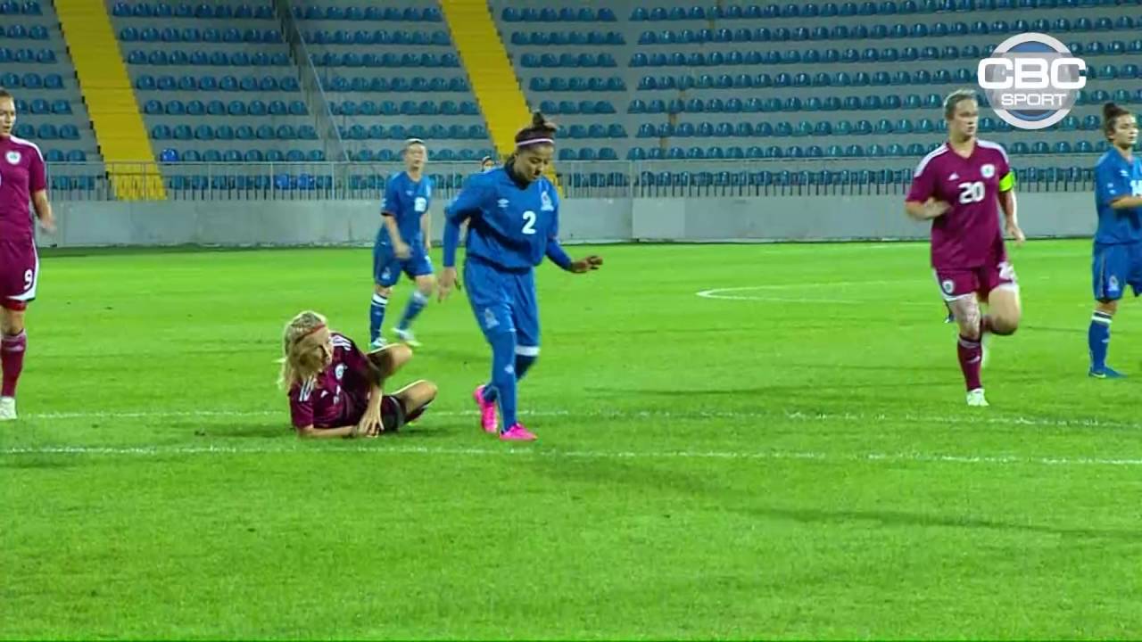 AÇ U-19 Qızlar: Latviya - Azərbaycan 0:4
