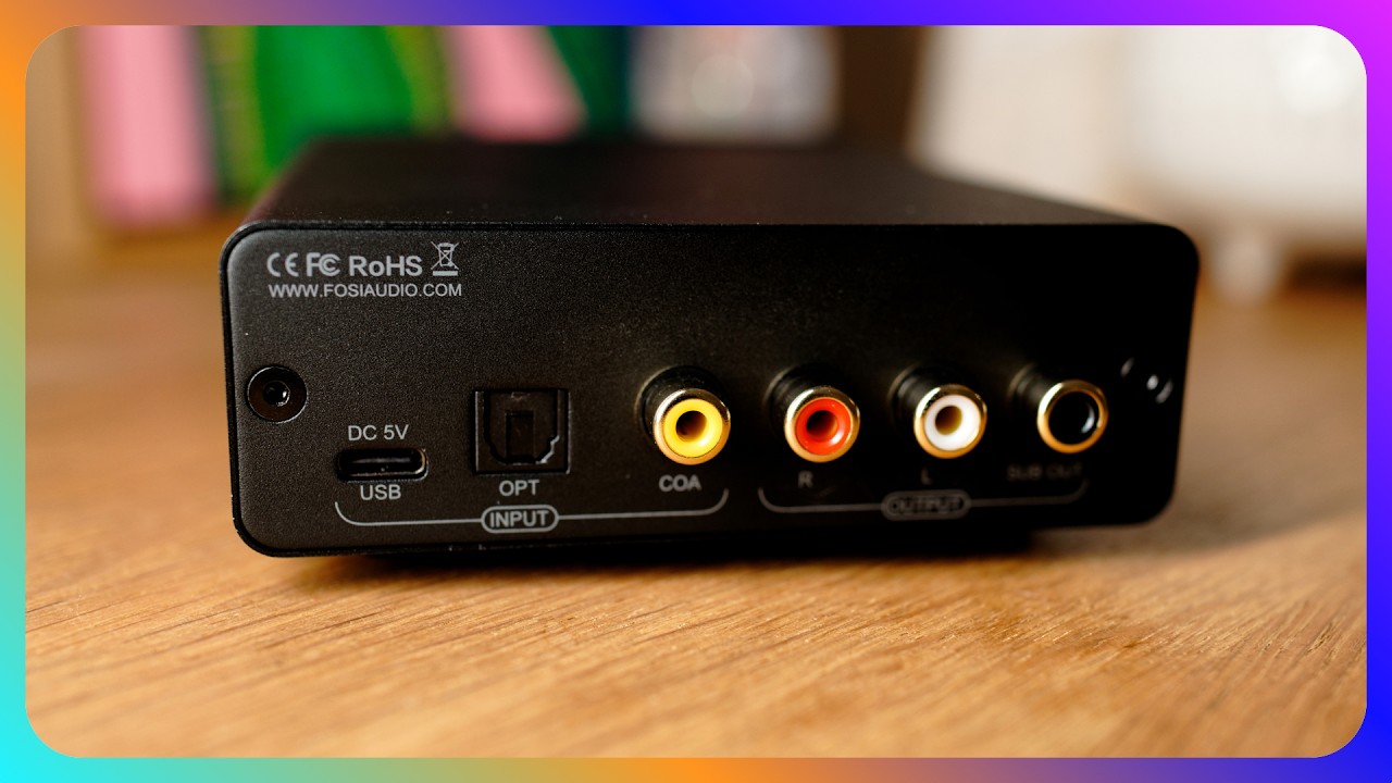 This super budget DAC is brilliant! Fosi Q6 review