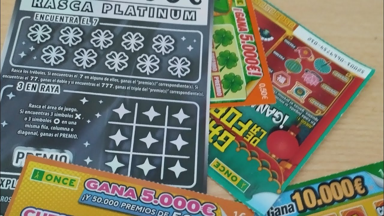 Especial 80 suscriptores Rascando 5 rascas  = 12'5 € ganaremos? #rascasdelaonce #once 