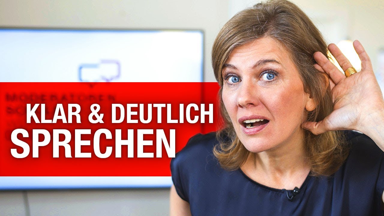 Deutlich sprechen I Noch mehr Übungen für eine bessere Aussprache | Nicole Krieger