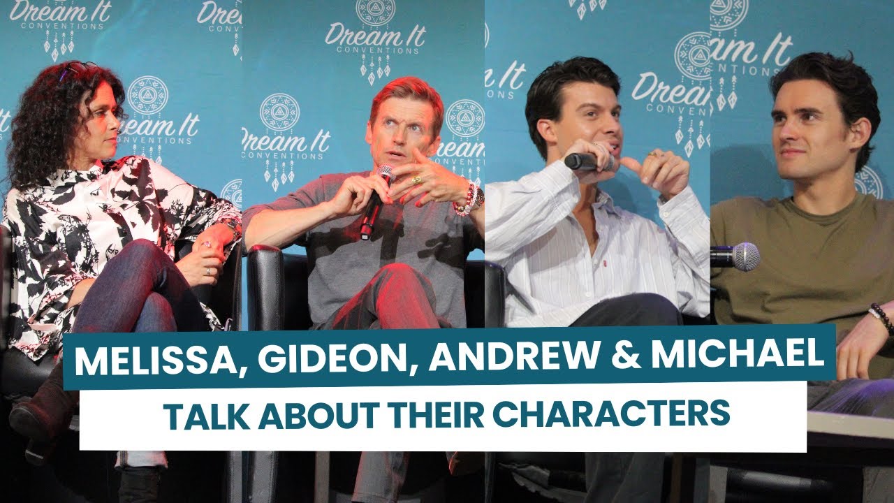 Melissa Ponzio, Michael Johnston, Andrew Matarazzo & Gideon Emery talk about their character