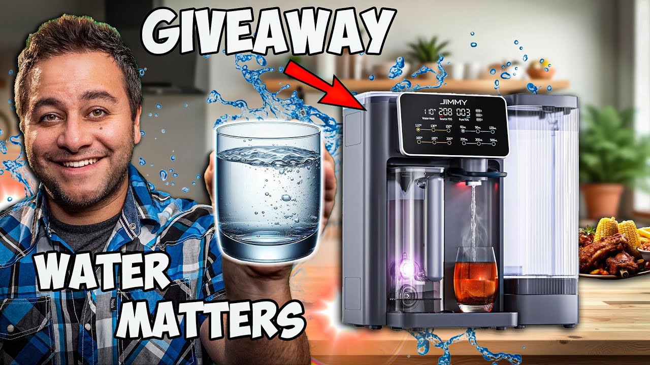 Why Clean Water is CRUCIAL for Cooking + JIMMY R9 RO Water Filter Review and GIVEAWAY