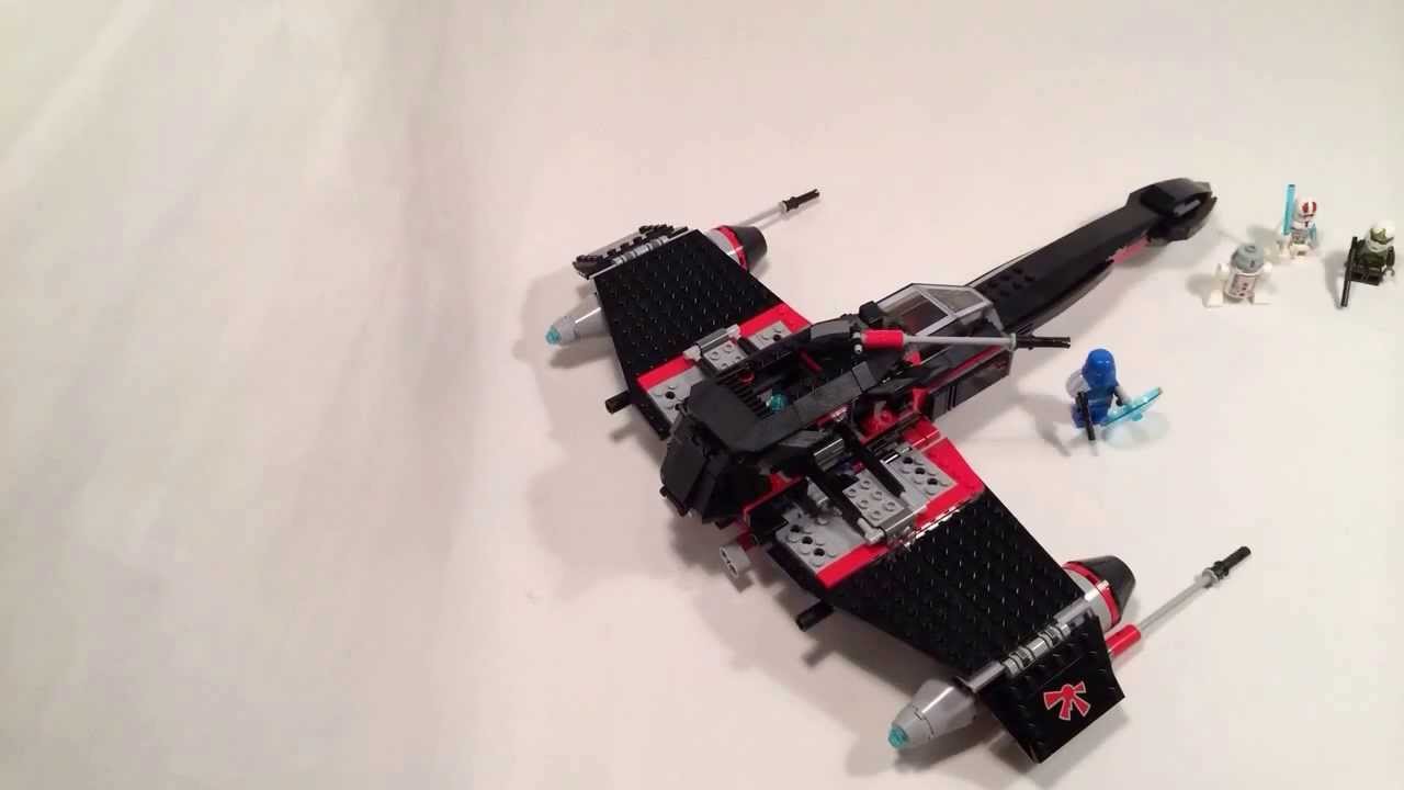 Lego Jek-14's Stealth Starfighter - Stop Motion