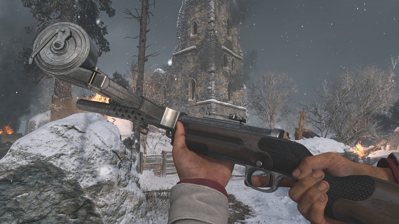 42-1 | Геймплей многопользовательского режима Call of Duty WW2 (без комментариев)