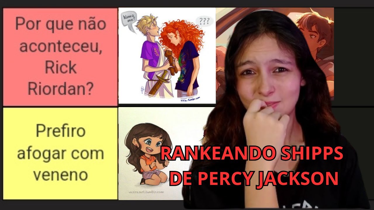 RANKEANDO OS SHIPPS DE PERCY JACKSON!!