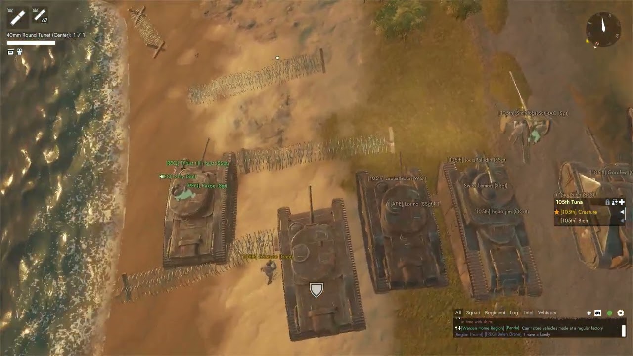 Foxhole: Old 105th Tank Operation I