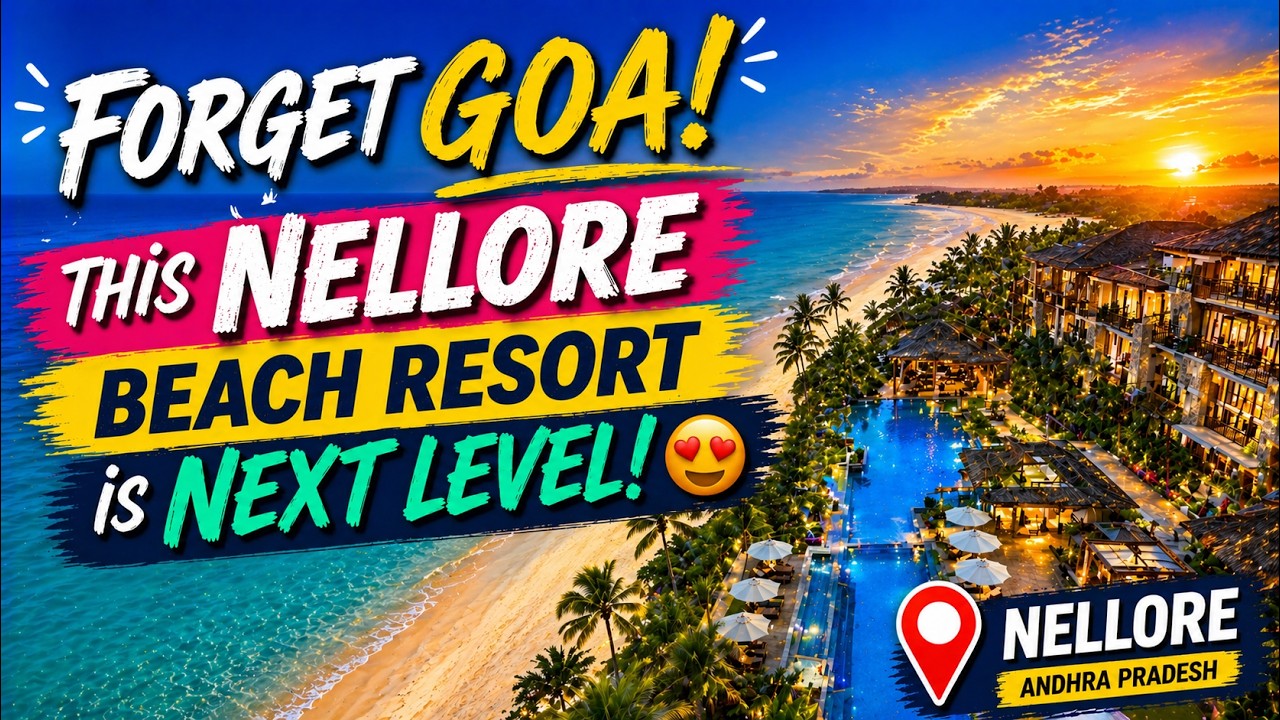 Forget Goa! This Nellore Beach Resort is Next Level! 😍