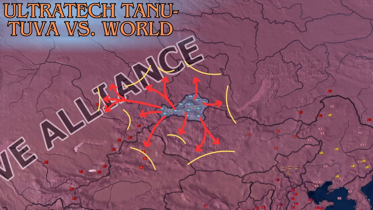 Ultratech Tanu - Tuva vs. World - HOI4 timelapse