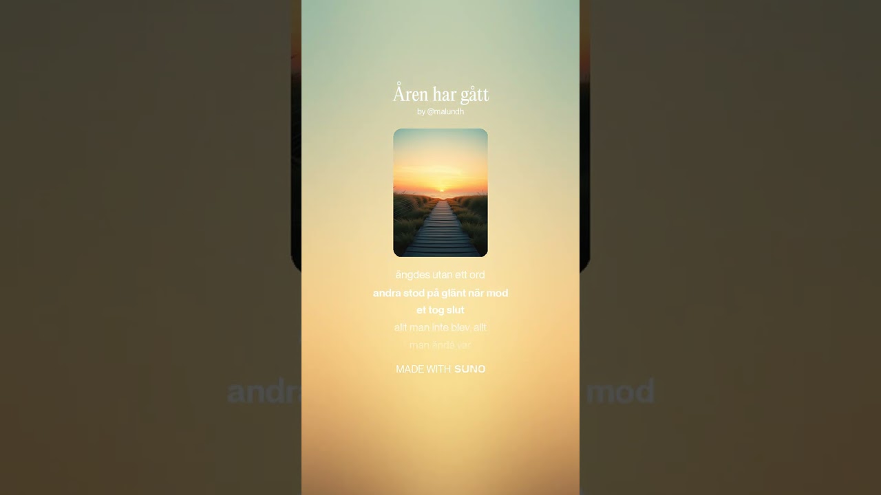 Åren har gått