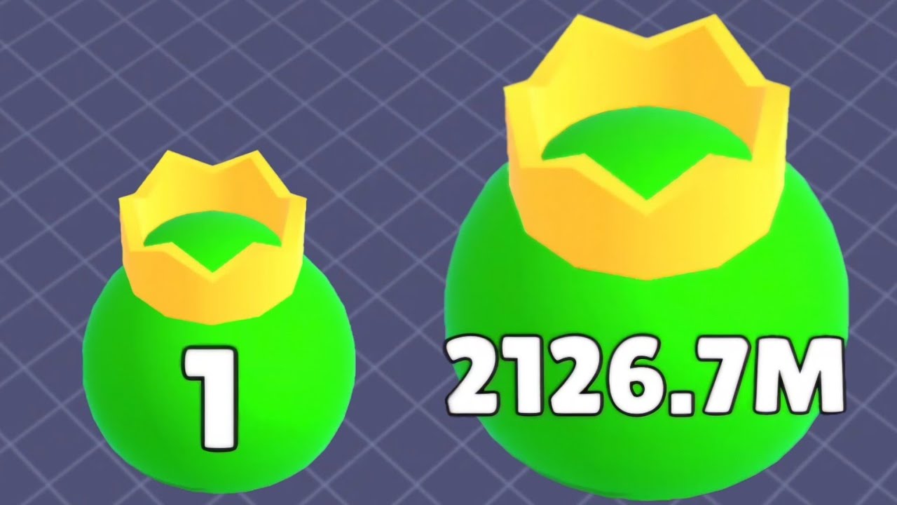 Balls io. From 1 to 2126.7M! Reached the END of the game! 🔥 (100% Win)
