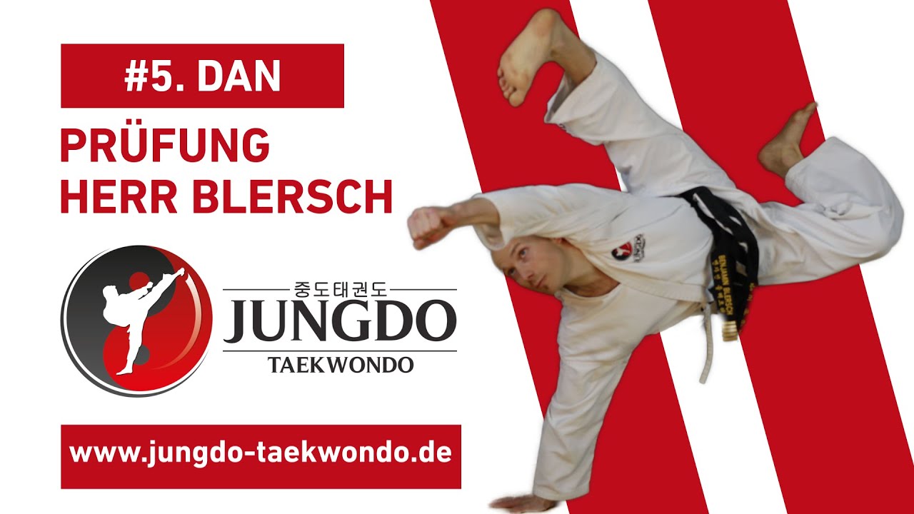Taekwondo - 5. DAN Großmeister-Prüfung Benjamin Blersch / März 2017 / JUNGDO