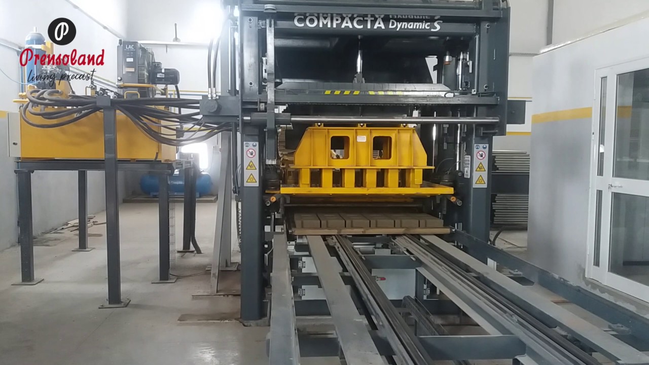 Concrete block machines - Compacta Dynamic S