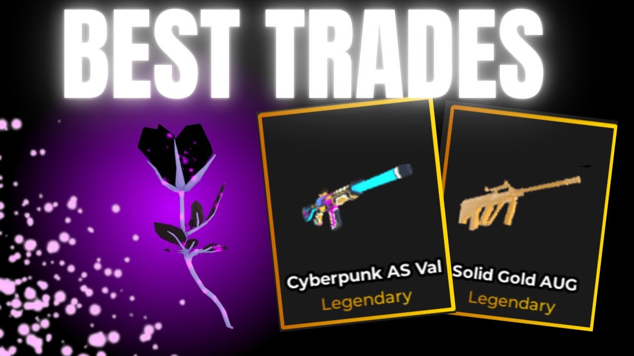 Trading cybers solids and getting the new void rose! | black rose in Roblox Ohio