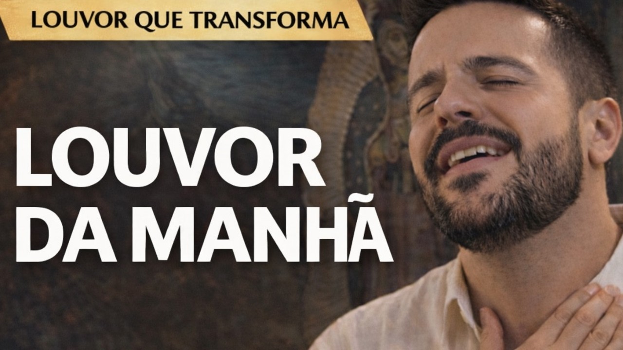 ENTREGUE A DEUS TUDO O QUE VOCÊ ESTÁ SENTINDO | Louvor Da Manhã | Tonynho Cristão