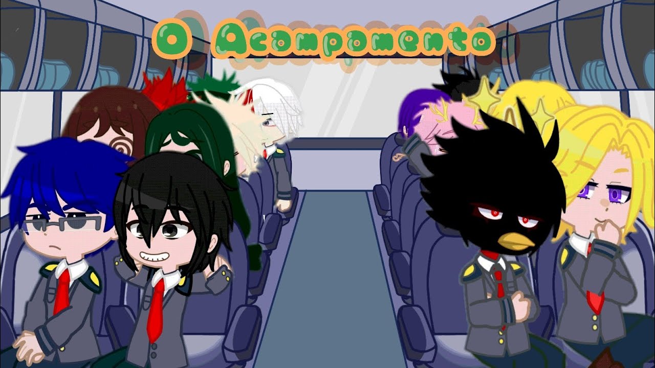 O Acampamento 🏕️ ||CurtaMetragem||BNHA||TurmaB||TurmaA||Katsudeku||🧡💚||Noahkaminari||GachaClub