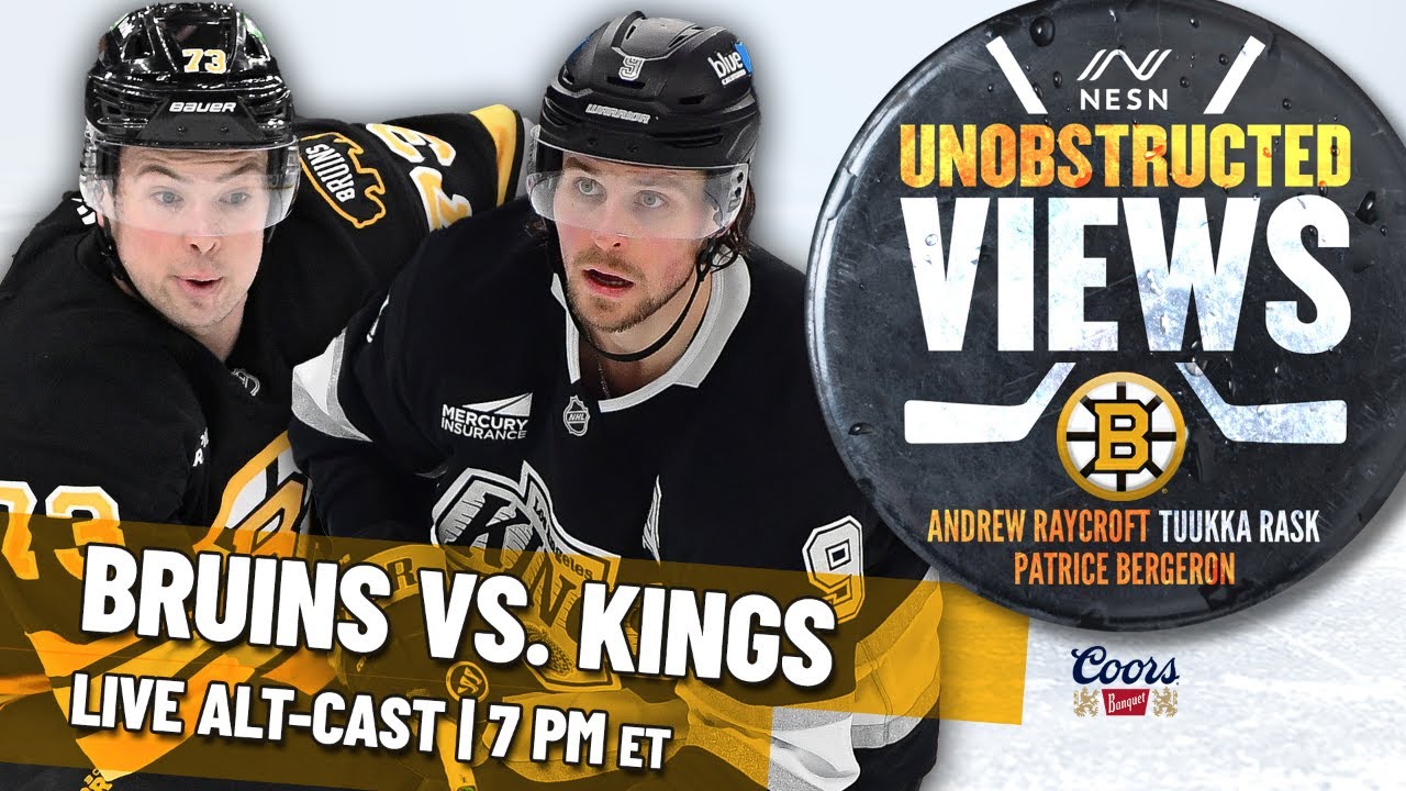 Boston Bruins vs. Los Angeles Kings LIVE Alt Cast | Unobstructed Views