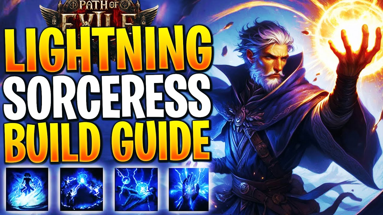 INFINITE DPS LIGHTNING SORCERESS BUILD 0.3! POE 2 Sorceress Build